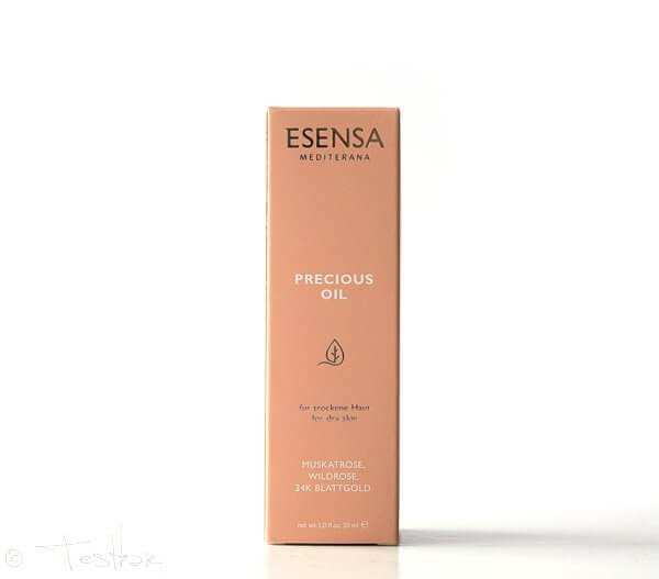 Unbezahlte Anzeige* - PRECIOUS OIL mit 24-Karat-Goldblättchen von Esensa Mediterana 1 Unbezahlte Anzeige* - PRECIOUS OIL mit 24-Karat-Goldblättchen von Esensa Mediterana 1