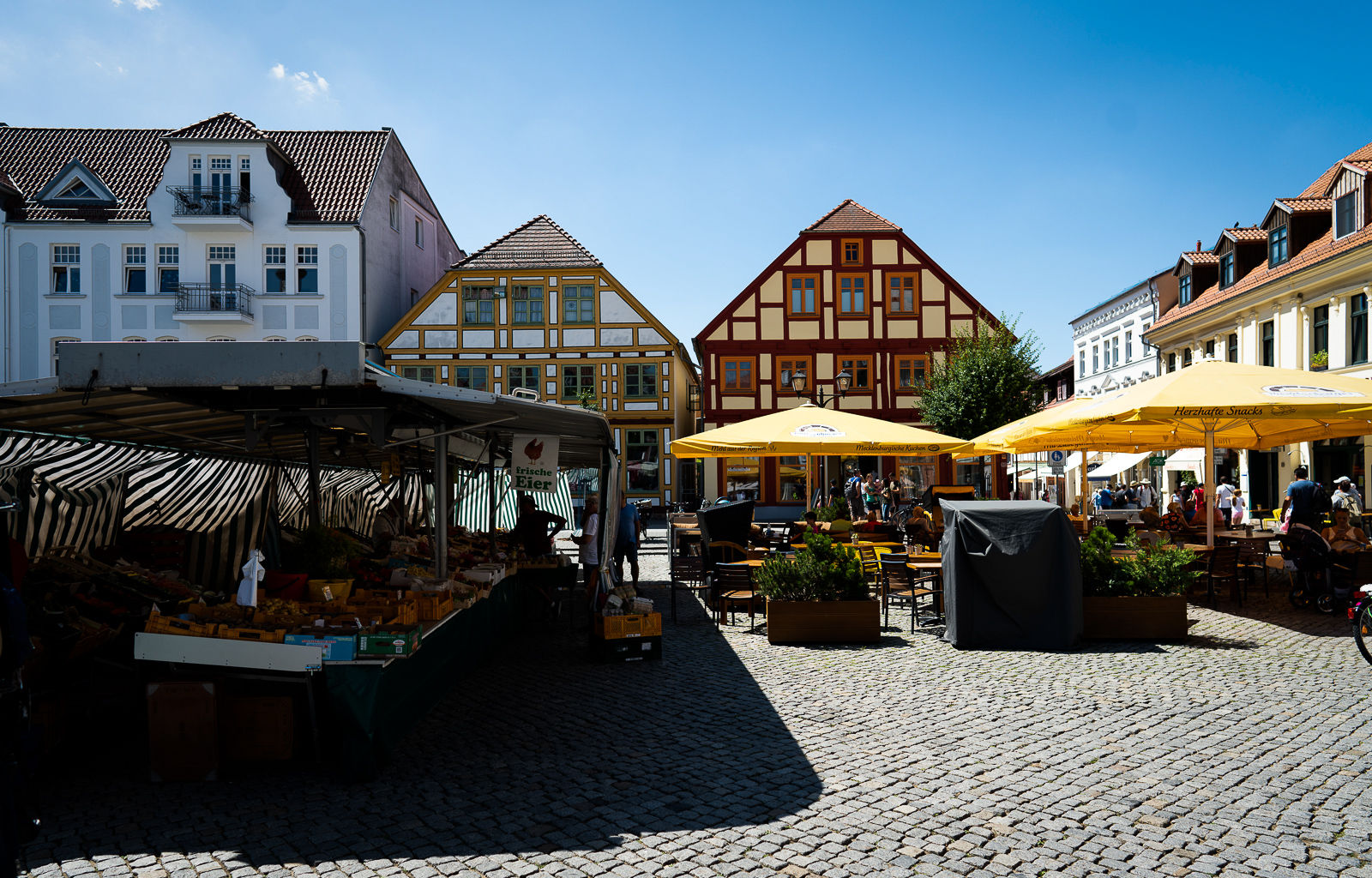 Waren am Müritzsee Innenstadt 