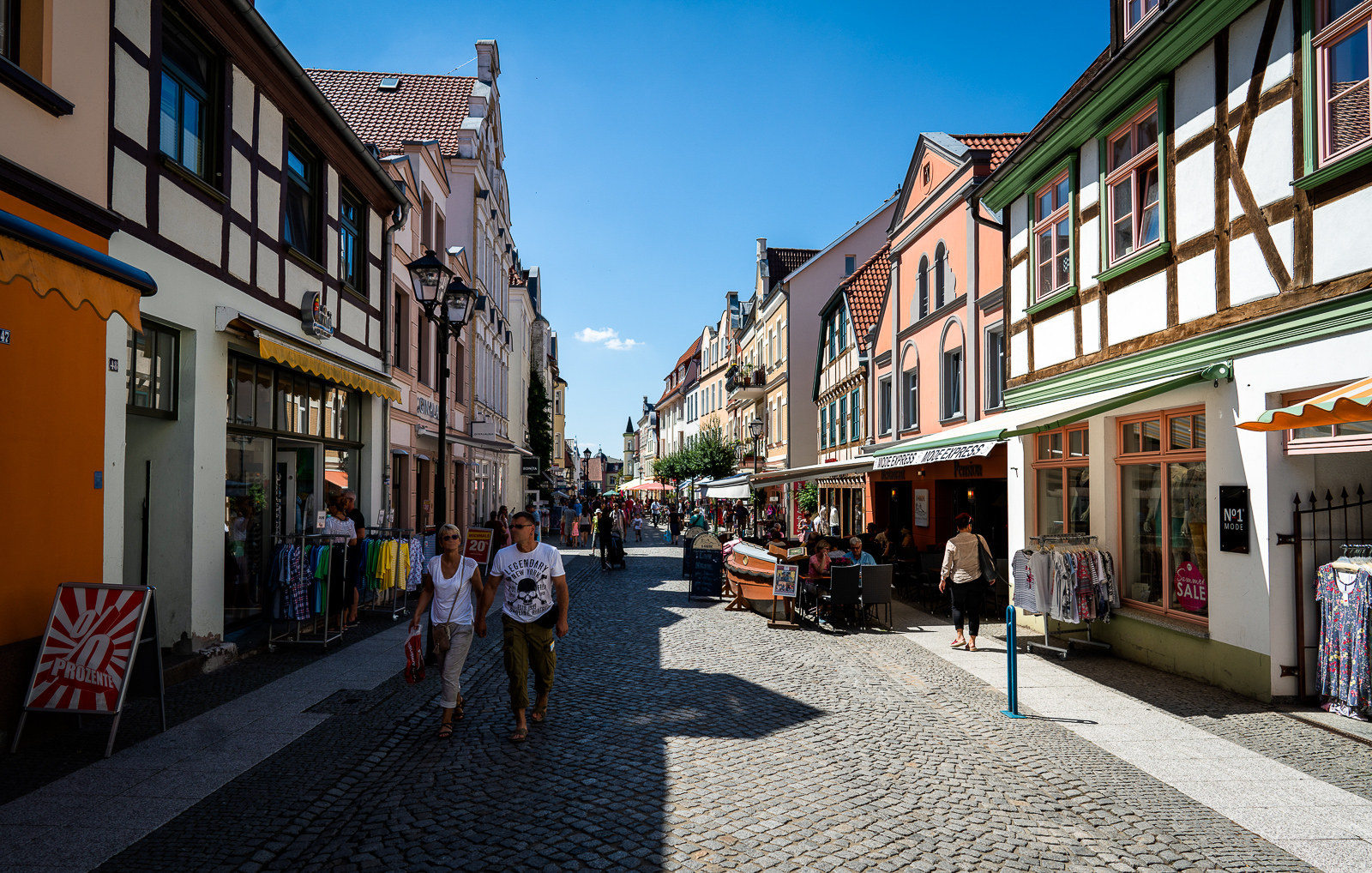 Waren am Müritzsee Innenstadt 