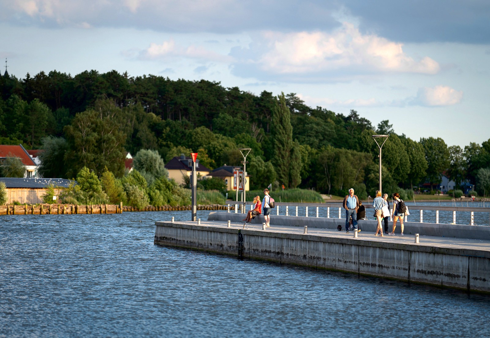 Müritzsee, Reisetipps, Waren an der Müritz - Yachthafen 