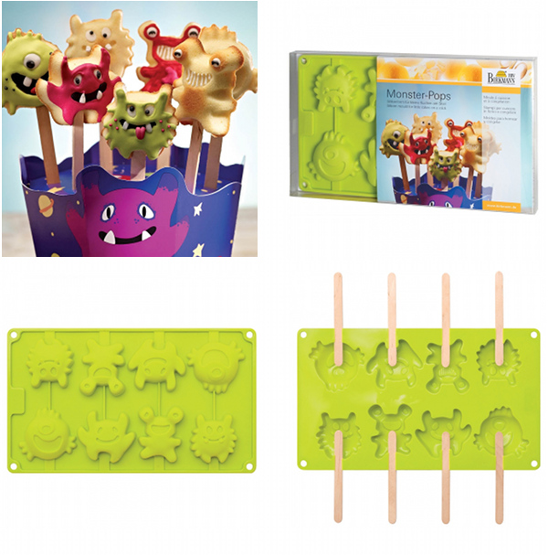 MonsterPops für Kuchen am Stil