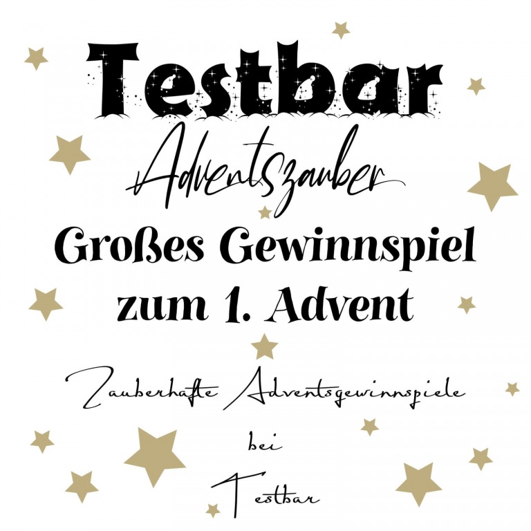 Zauberhafte Adventsgewinnspiele 2021 bei Testbar - Großes Gewinnspiel zum 1. Advent 7