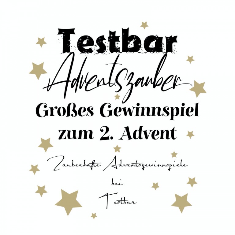 Zauberhafte Adventsgewinnspiele 2021 bei Testbar – Großes Gewinnspiel zum 2. Advent 84