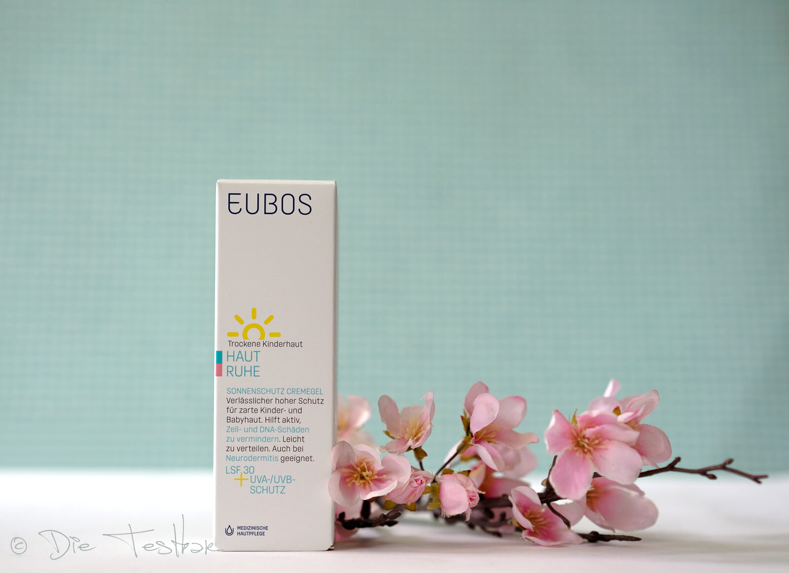 Haut Ruhe Sonnenschutz CremeGel LSF 30 + UVA von Eubos - Auch für empfindliche Kinderhaut, trockene und zu Neurodermitis neigender Haut geeignet