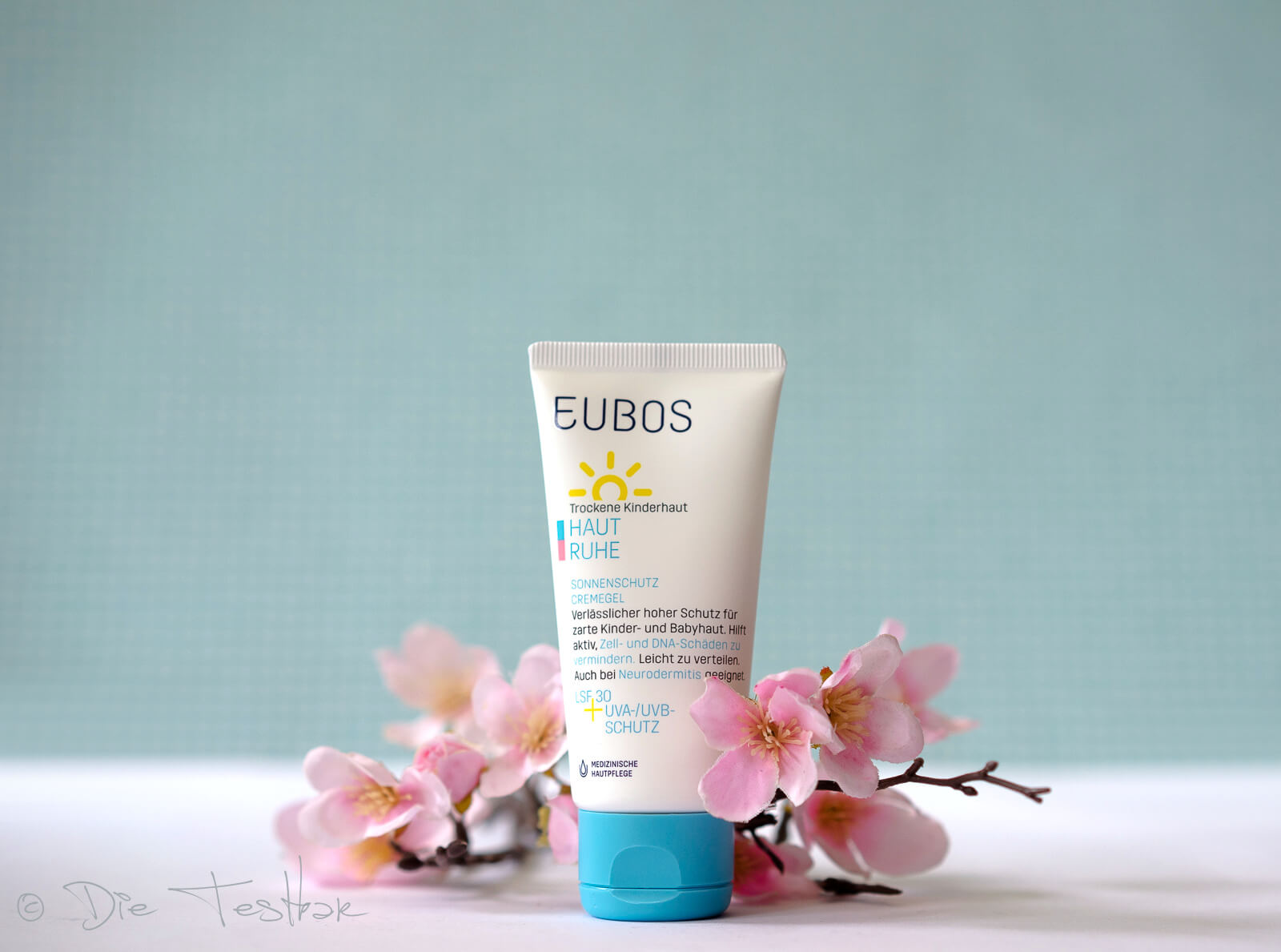 Haut Ruhe Sonnenschutz CremeGel LSF 30 + UVA von Eubos - Auch für empfindliche Kinderhaut, trockene und zu Neurodermitis neigender Haut geeignet