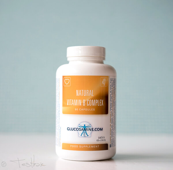 Natural Vitamin B Complex - Natürliches Vitamin B von Glucosamine.com