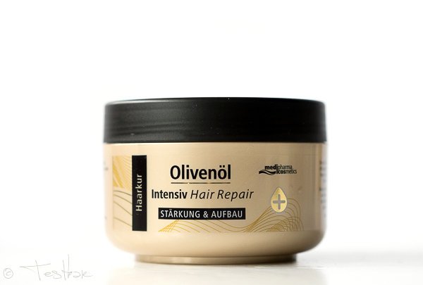 Unbezahlte Anzeige* - Olivenöl Intensiv Hair Repair Serie von medipharma cosmetics 4