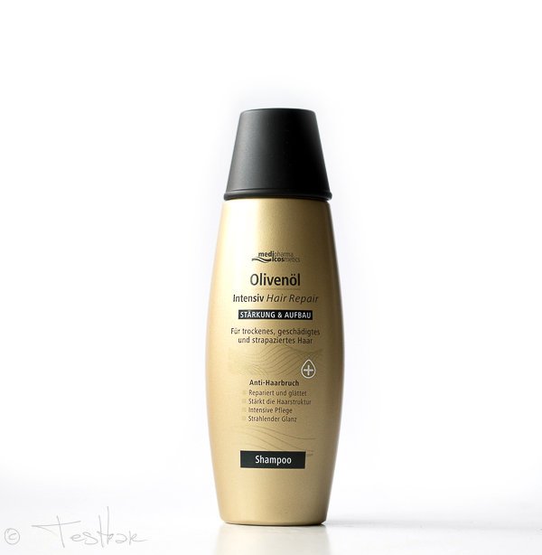 Unbezahlte Anzeige* - Olivenöl Intensiv Hair Repair Serie von medipharma cosmetics 2