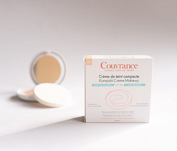 COUVRANCE Kompakt Creme-Make-up mattierend