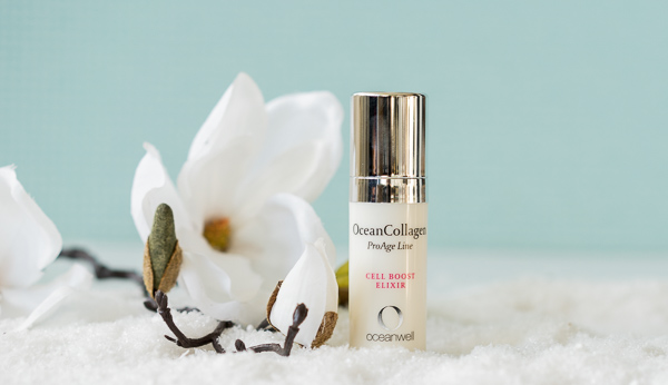 Antifalten, Gesichtspflege für reife Haut - OceanCollagen ProAge Line - Cell Boost Elixir von Oceanwell 1