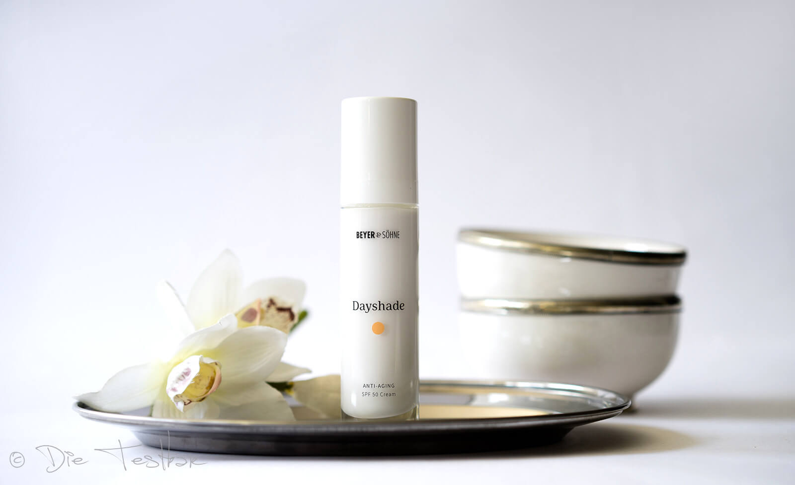 Anti-Aging und Sonnenschutz - Neu - Dayshade Cream SPF 50 von Beyer & Söhne - Höherer UV-Schutz mit leichterer Textur