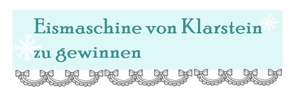 Hochwertige Eismaschine von Klarstein zu gewinnen