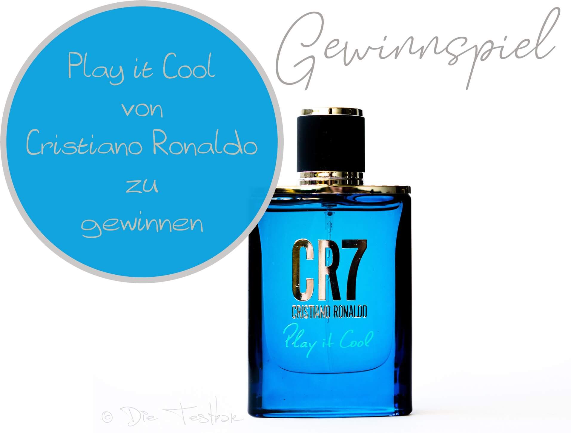 Gewinnspiel - Cristiano Ronaldo Play it Cool - Eau de Toilette für Herren zu gewinnen