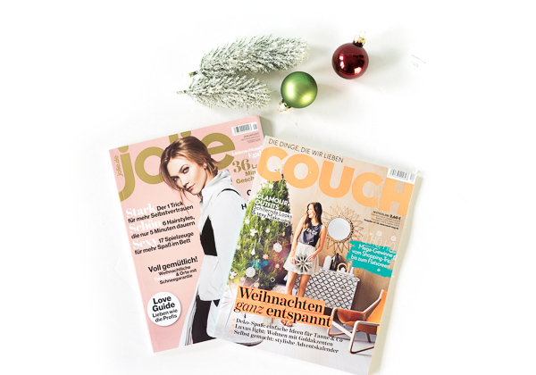 Zeitschriften - COUCH und JOLIE DEZEMBER
