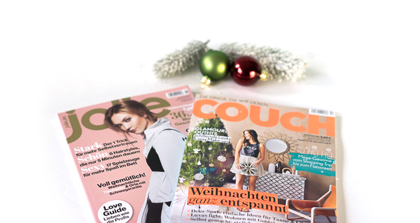 Zeitschriften - COUCH und JOLIE DEZEMBER