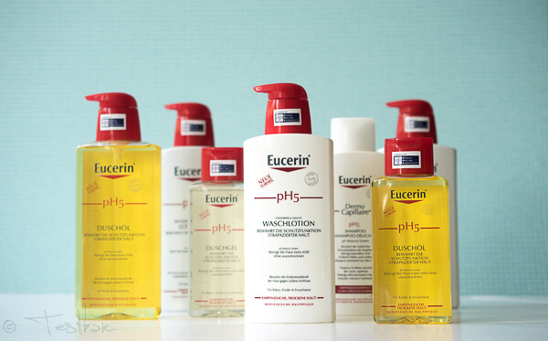 Eucerin pH5 Pflegelinie für empfindliche, trockene Haut