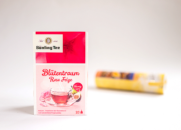 Bünting Tee – Blütentraum Rose Feige