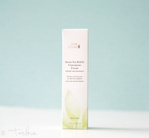 Naturkosmetik - Green Tea EGCG Concentrate Cream - Feuchtigkeitspflege 100% Pure