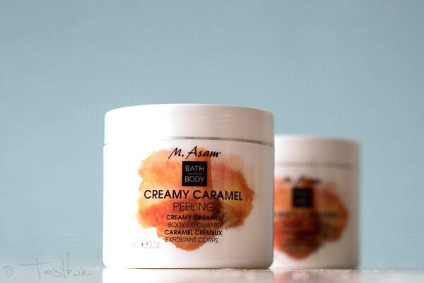 CREAMY CARAMEL Peeling & Körpercreme vo M. Asam