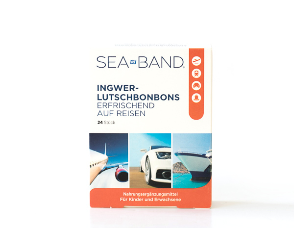 Sea-Band - Ingwer-Lutschbonbons