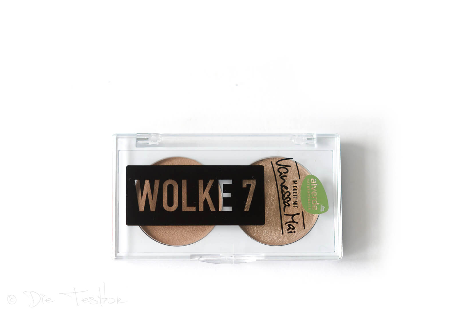 alverde NATURKOSMETIK - Vanessa Mai Wolke 7 Highlighter & Bronzer Palette