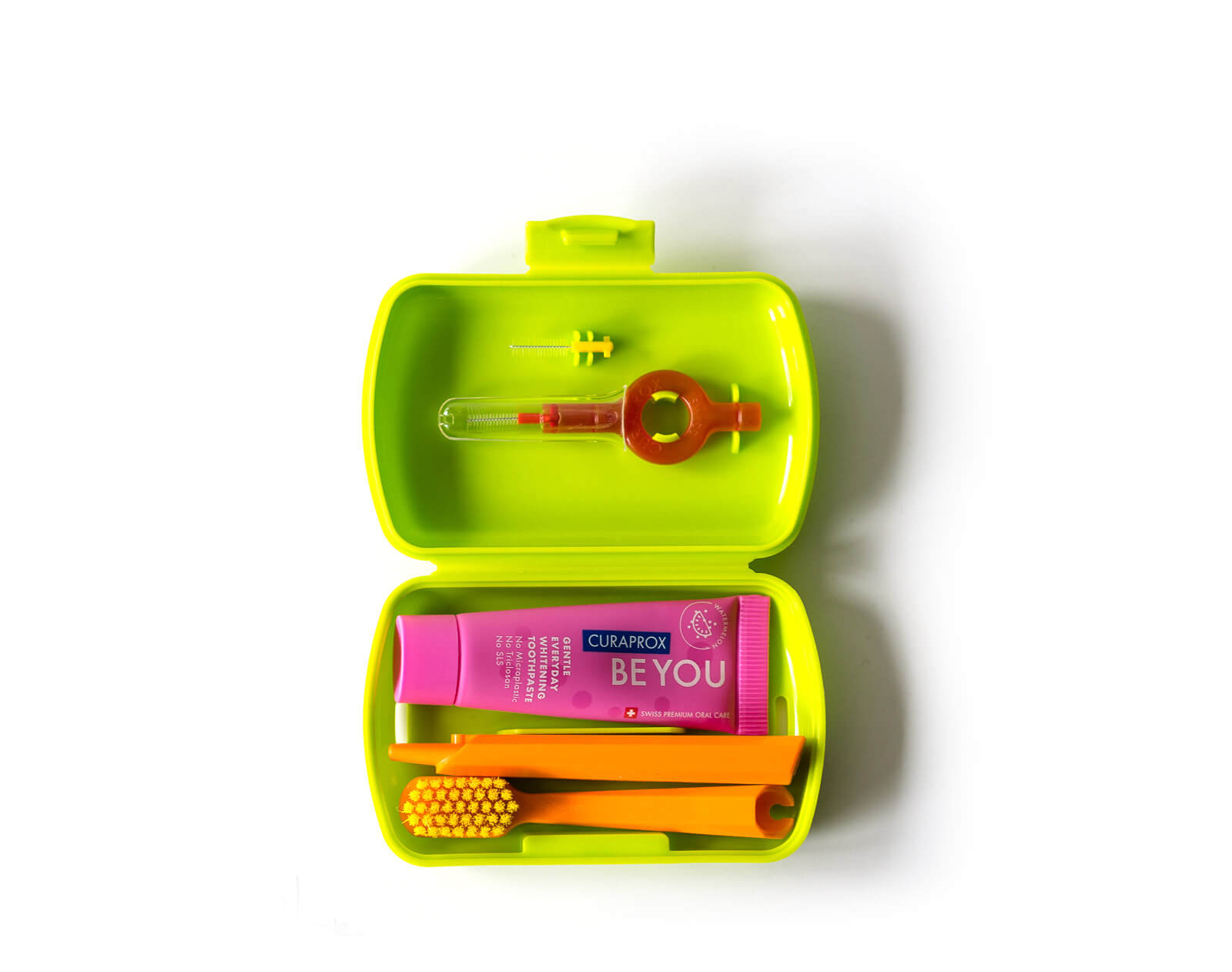 Curaprox - Stylisch bunte und innovative Zahnpflege - Alles für die perfekte Mundpflege - Curaprox Travel Set