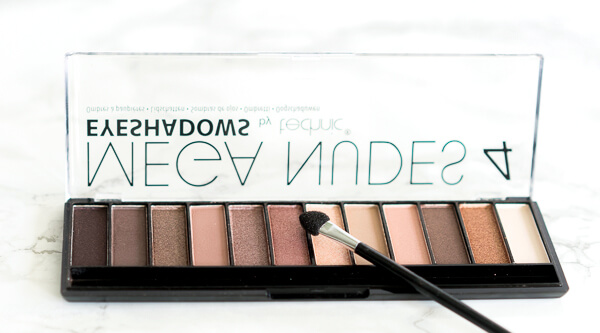 12 Eyeshadows im Set - Palette - Technic Cosmetics Mega Nudes