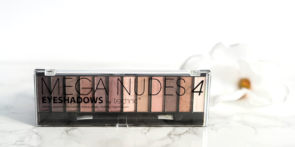 12 Eyeshadows im Set - Palette - Technic Cosmetics Mega Nudes