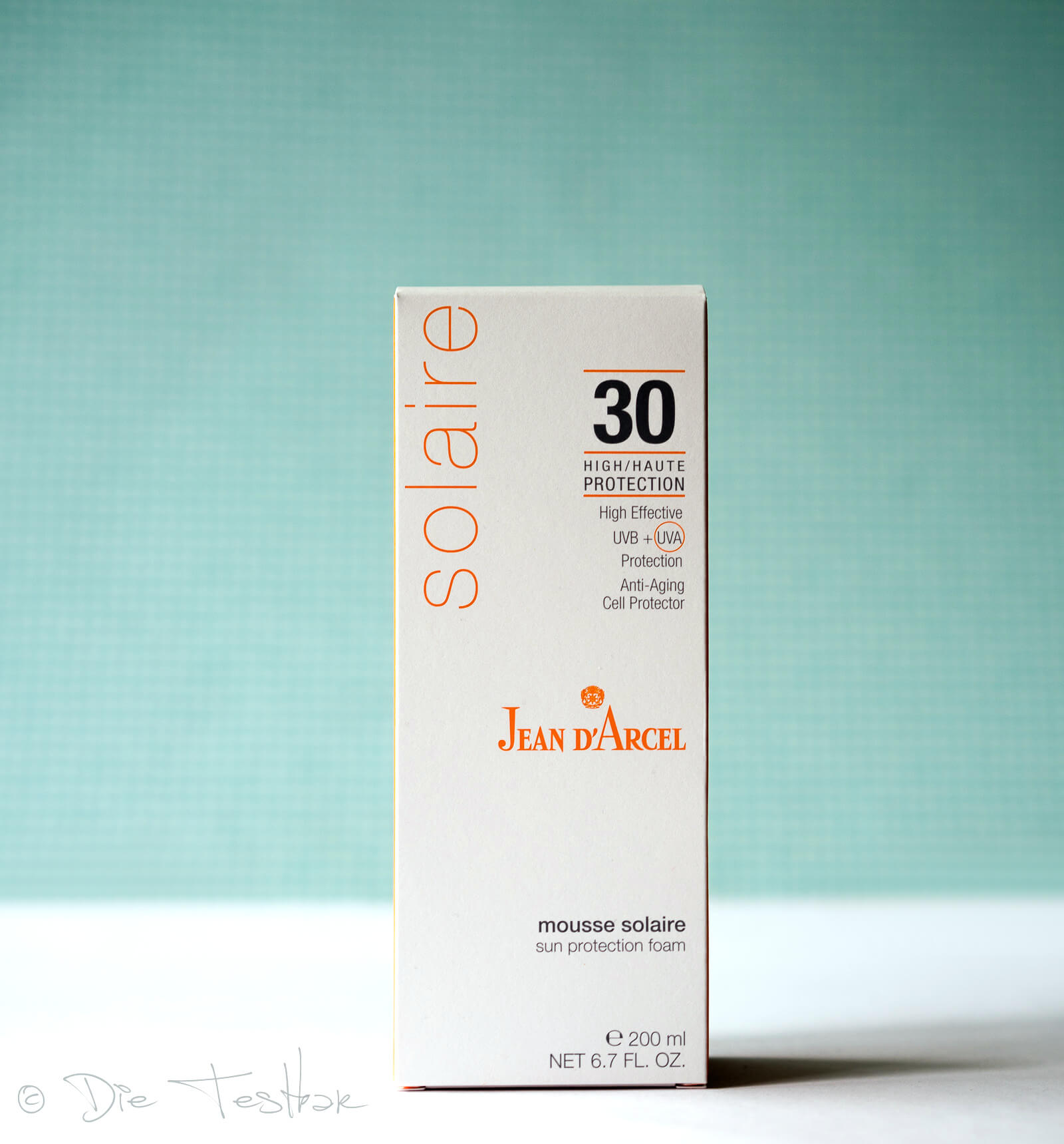 mousse solaire SPF 30