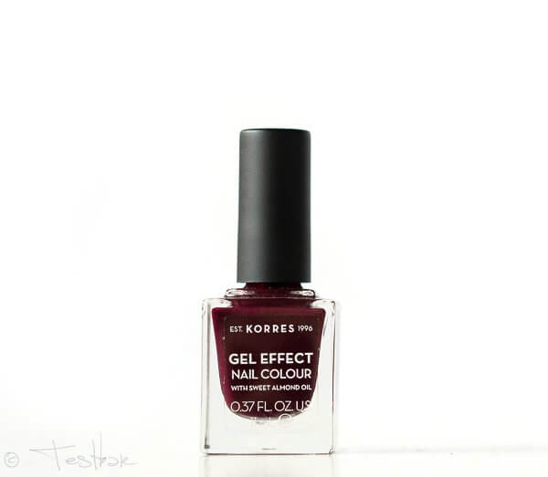 Gel Effect Nail Colour - 57 Burgundy Red