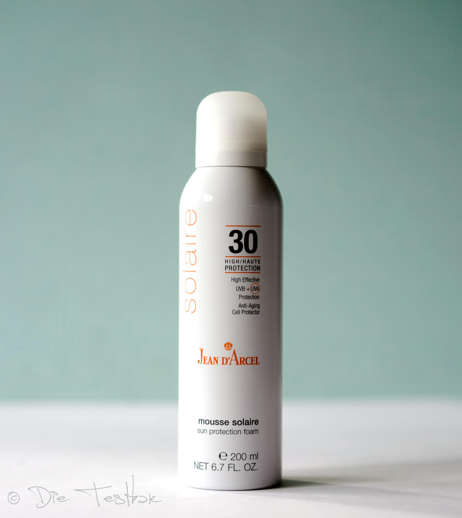 mousse solaire SPF 30