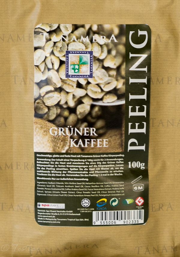 Tanamera Grüner Kaffee Körperpeeling