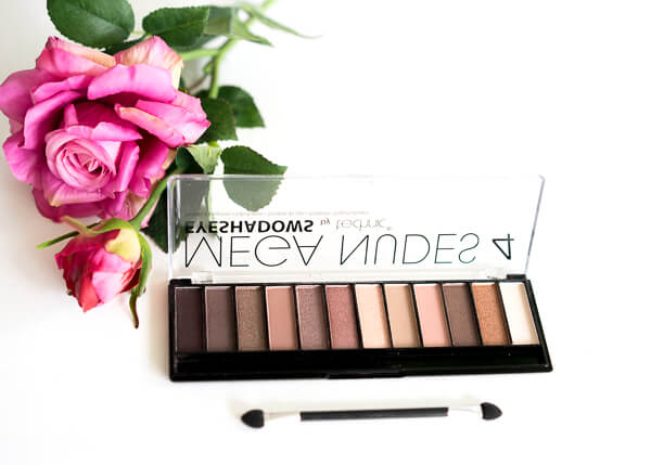 12 Eyeshadows im Set - Palette - Technic Cosmetics Mega Nudes