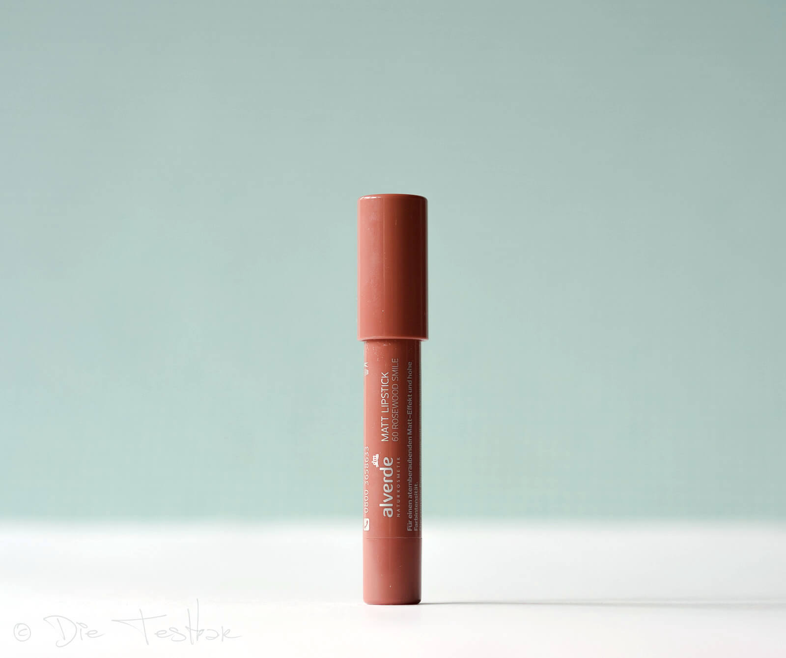 alverde Naturkosmetik - Lippenstift Matt Lipstick Rosewood Smile