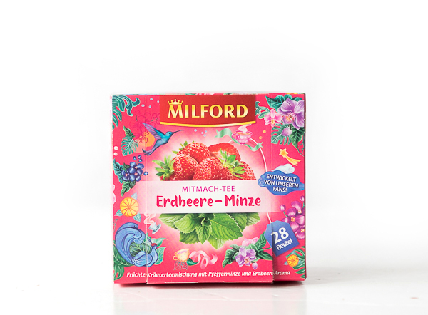 Milford Mitmach-Tee Erdbeere-Minze