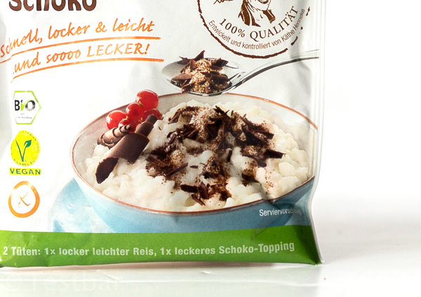 Biovegan Reis-Dessert Schoko, BIO, Süße Pause