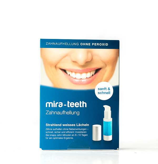 Mira-Teeth Zahnaufhellung ohne Peroxid