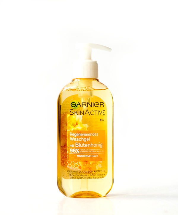 Garnier Skin Active - Regenerierendes Waschgel mit Blütenhonig