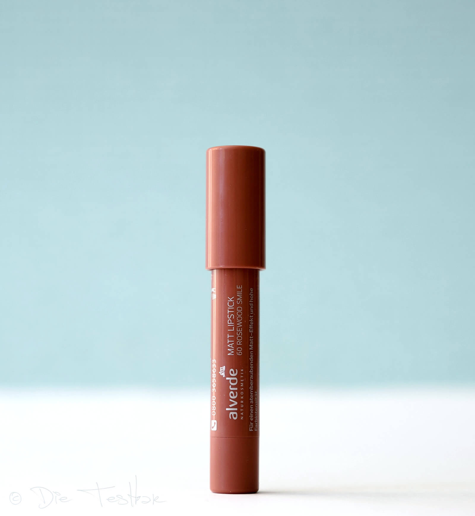 alverde Naturkosmetik - Lippenstift Matt Lipstick Rosewood Smile