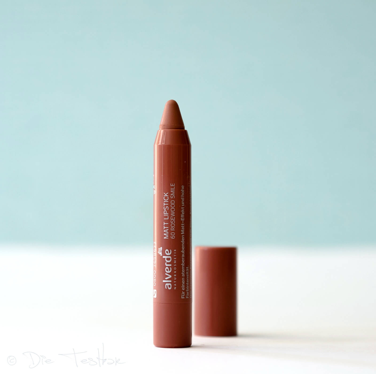 alverde Naturkosmetik - Lippenstift Matt Lipstick Rosewood Smile