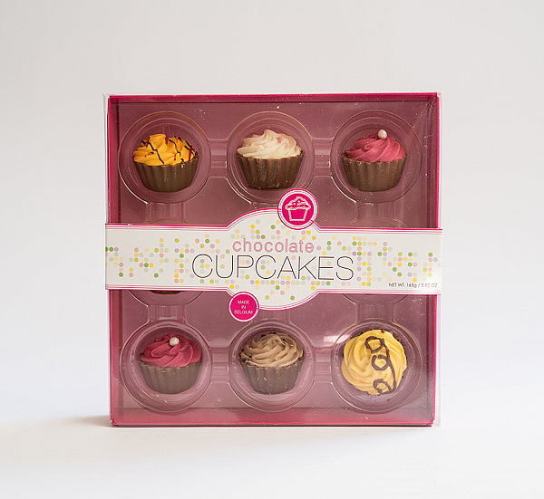 Ickx - Mini Cupcakes in pinker Geschenkbox 