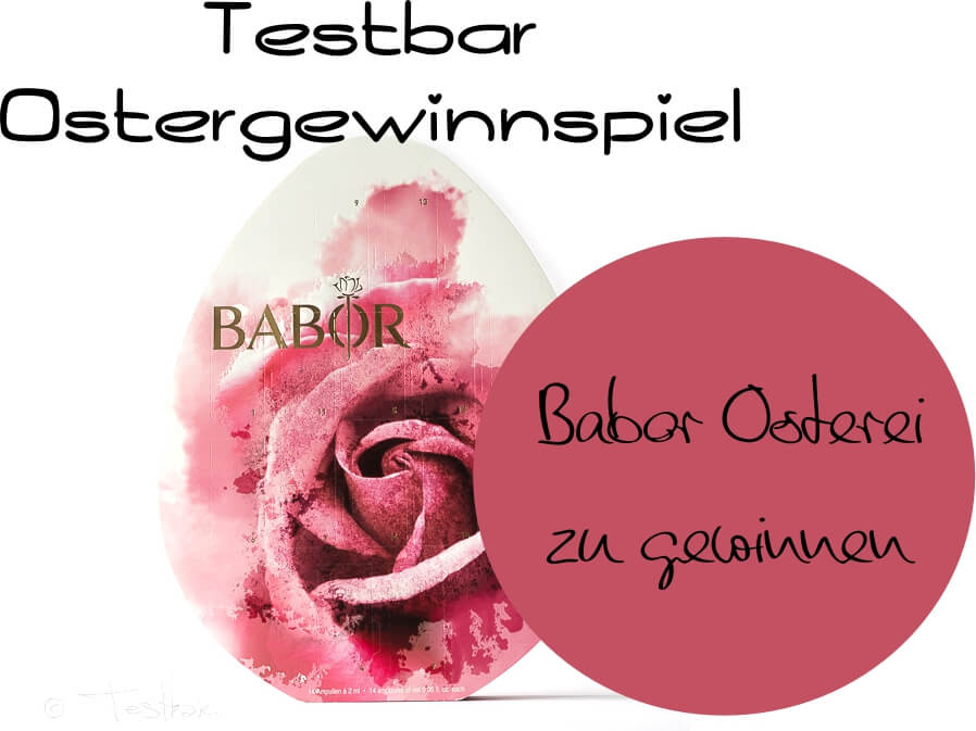 Ostergewinnspiel - Babor Osterei zu gewinnen