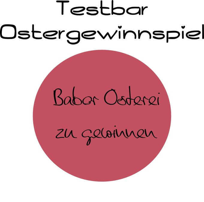 Ostergewinnspiel - Babor Osterei zu gewinnen