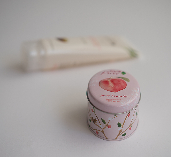 Peach Candle  - Shampoo und Duftkerze ohne chemische Inhaltsstoffe