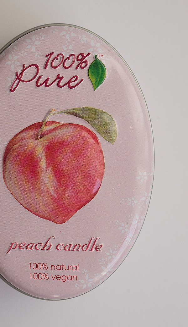Peach Candle  - Shampoo und Duftkerze ohne chemische Inhaltsstoffe