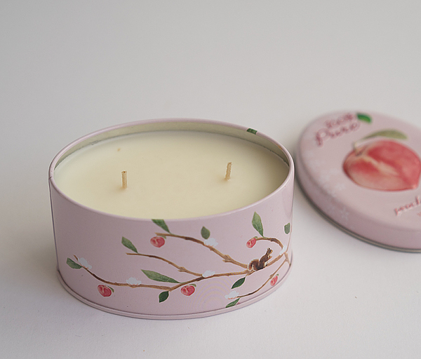 Peach Candle  - Shampoo und Duftkerze ohne chemische Inhaltsstoffe