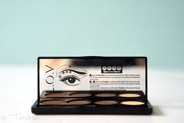 L.O.V - BROWttitude Eyebrow Contouring Palette 300