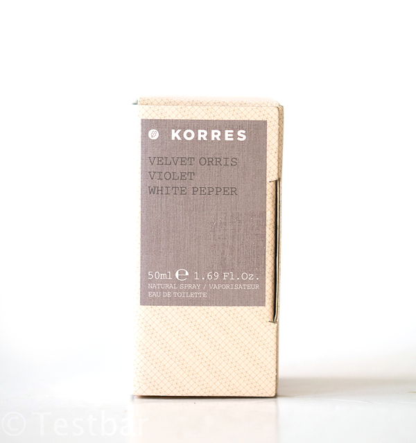 Velvet Orris - Violet - White Pepper EdT von Korres