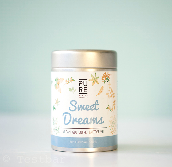 PURE Health Extracts Sweet Dreams - Bio Superfood Power Powder für eine erholsame Nacht