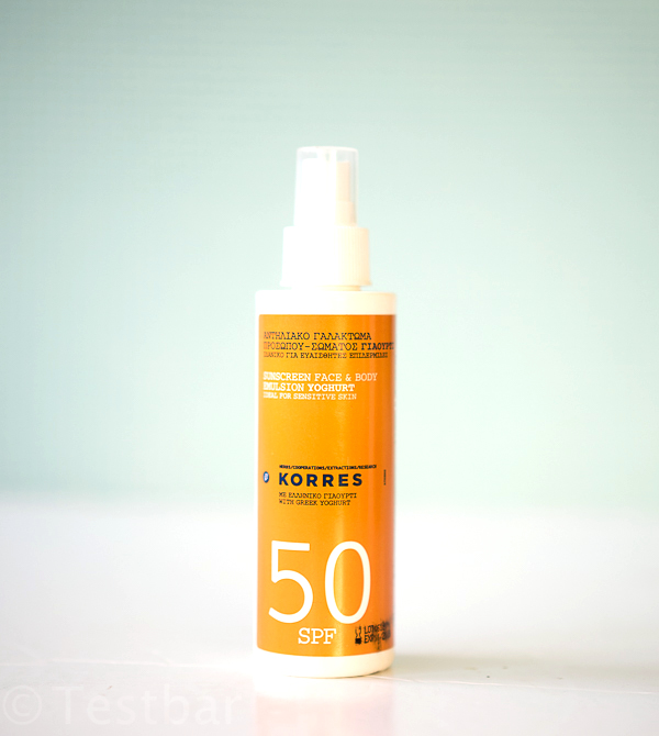 Korres Yoghurt SPF 50 Sonnenemulsion